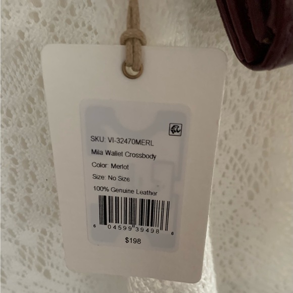 NEW! HOBO Mila Crossbody — Leather Small Purse + Wallet — w/ Dustbag - Picture 6 of 16